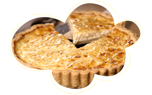 Cheese & Onion Tart