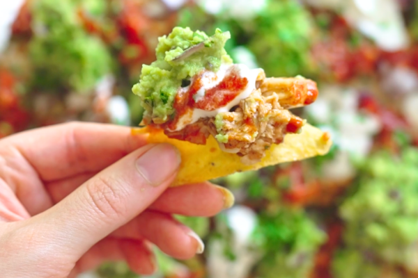 Loaded Chicken Nachos
